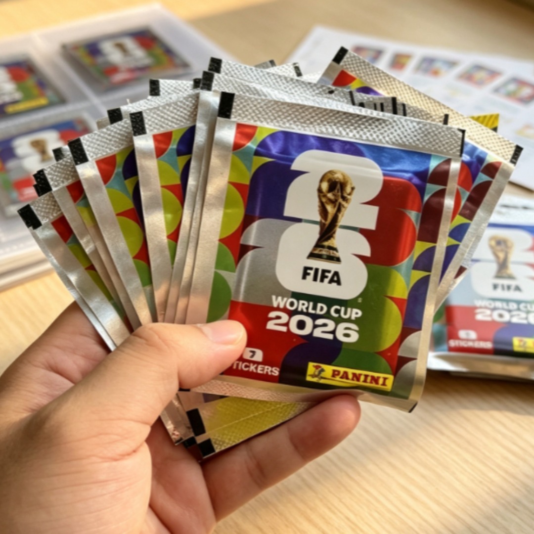 Cardstock Paper Pack - 2026 Panini FIFA Weltmeisterschaft Fußball-Stickeralbum und
