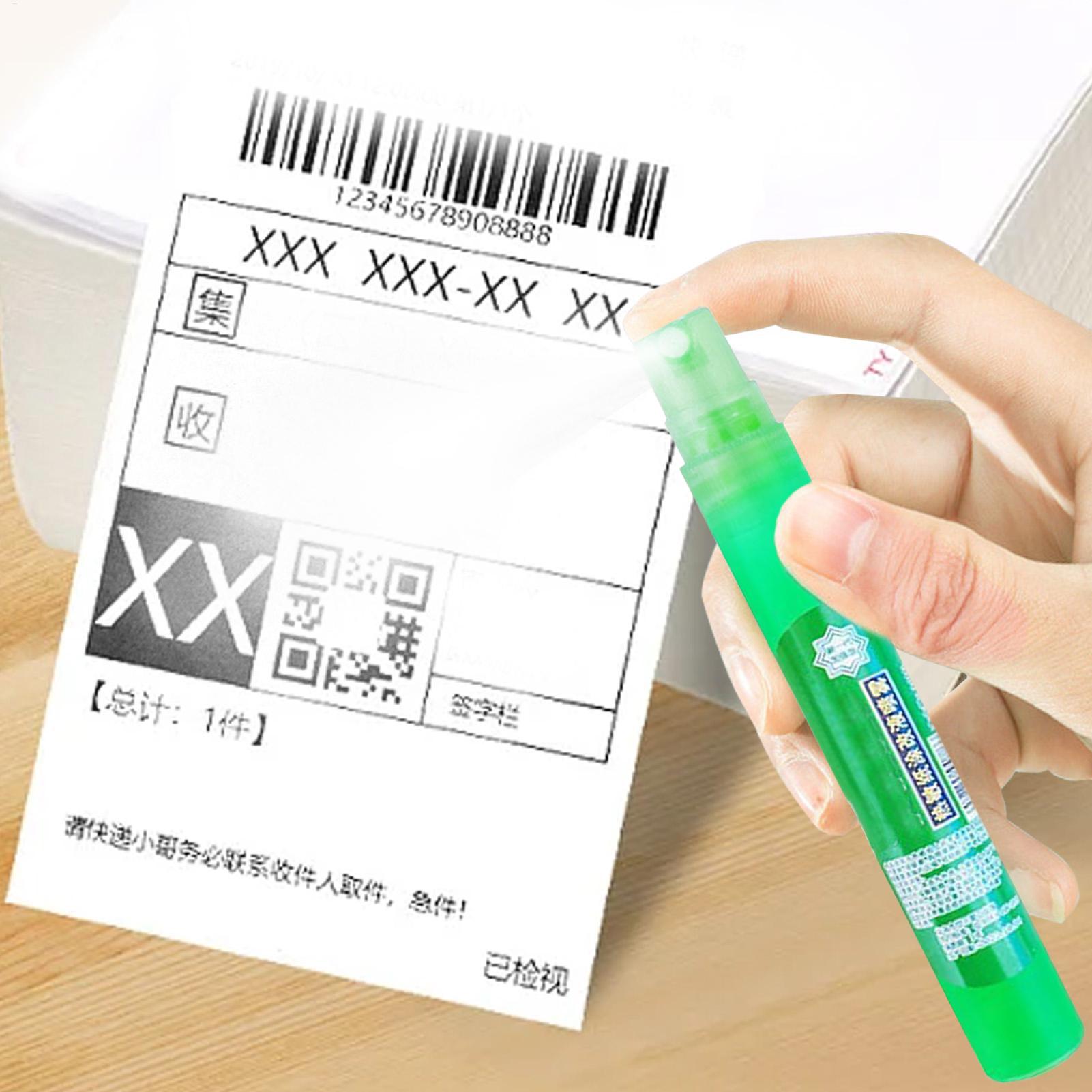 Correction Fluid White - Schnell trocknendes Thermopapier-Korrekturflüssigkeit, Vertraulichkeit, Stempelspray, Express-Lieferinformationen,