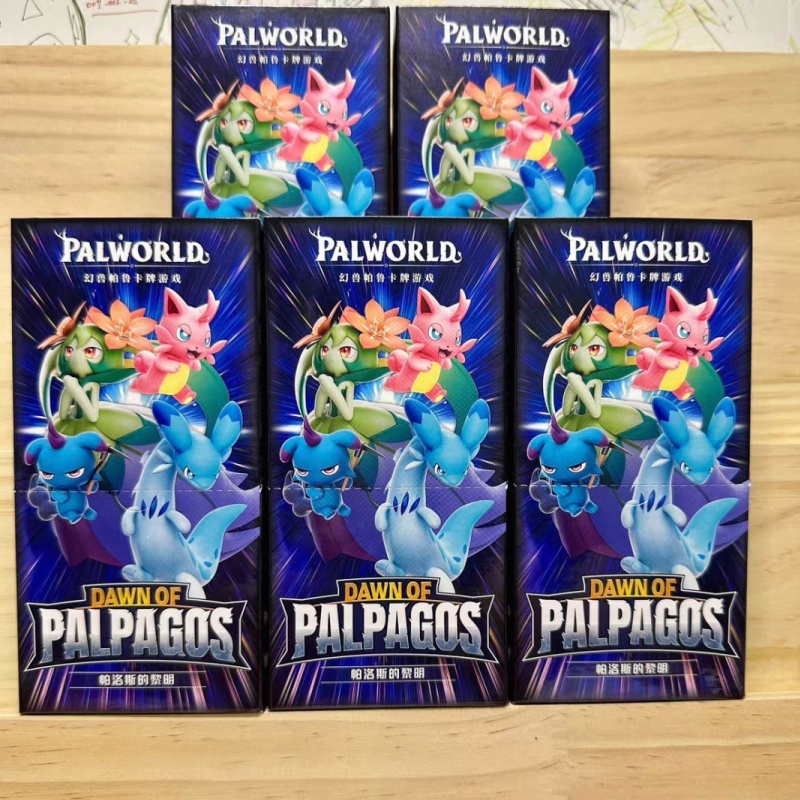 Cardstock Paper Pack - Auf Lager Original Palworld Sammelkartenspiel Dawn