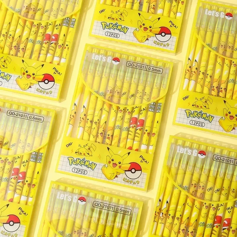12-teiliges Pokemon Pikachu lö – Office Supply Office Stationery Items Bewertung und Preis