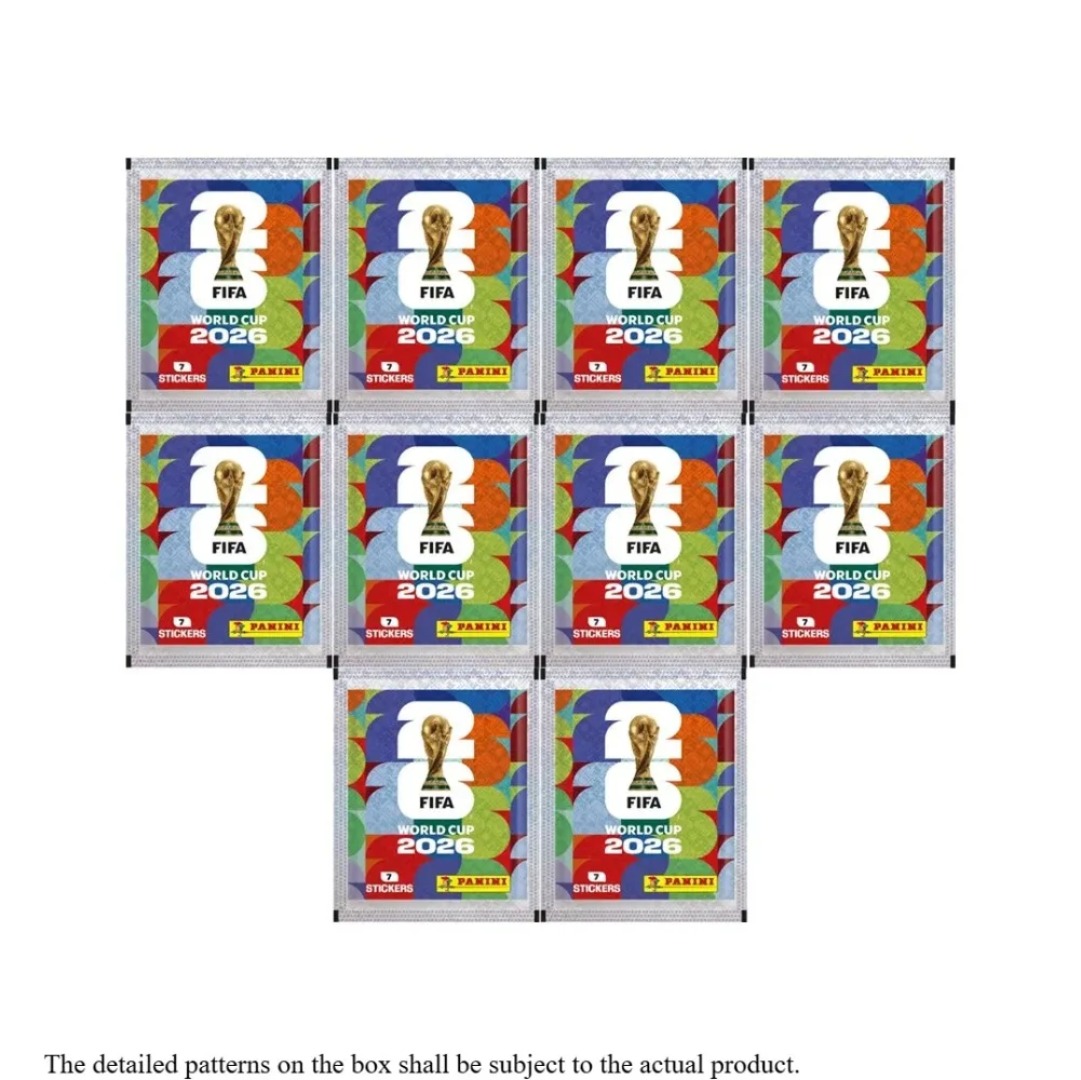 Panini 2026 FIFA-WM-Aufkleber, – Cardstock Paper Pack Bewertung und Preis