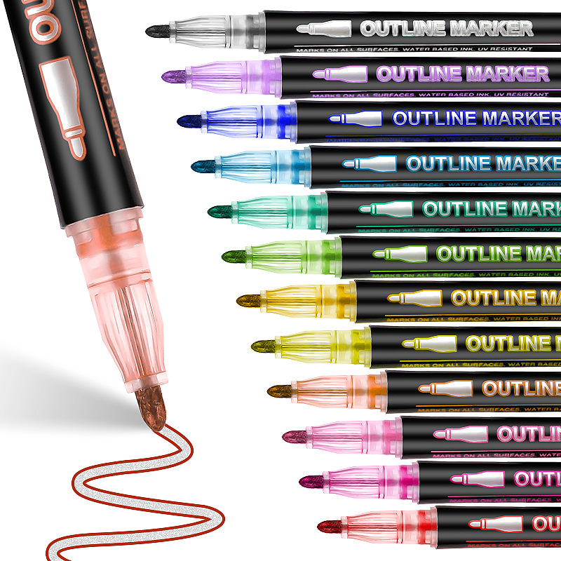8-60 Farben Doppellinien-Kontu – Highlighter Set Pastel Bewertung und Preis