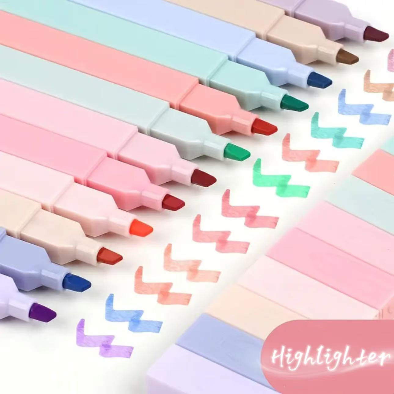 12 Farben Fluoreszierende Text – Highlighter Set Pastel Bewertung und Preis