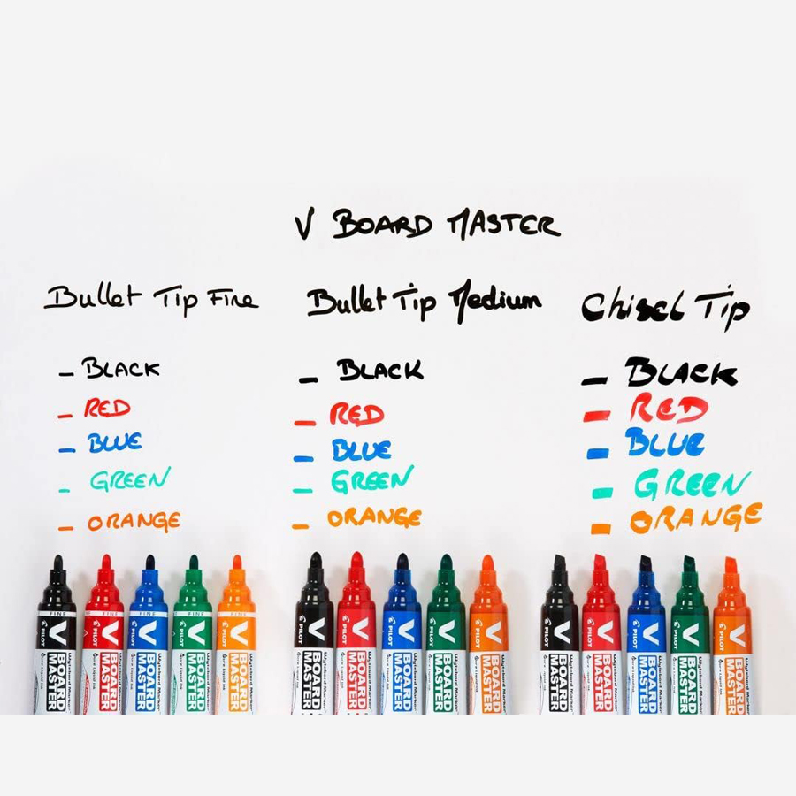 Pilot V Board Master WBMAVBM-M – Whiteboard Marker Set Bewertung und Preis