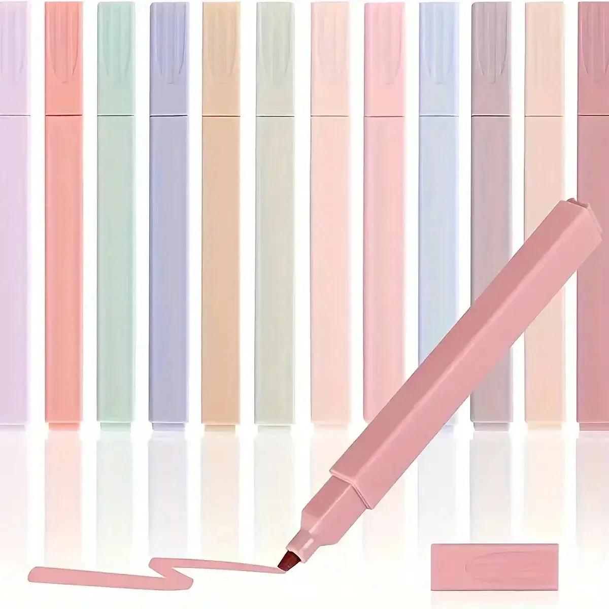 12 Stück Bunte Ästhetische Tex – Highlighter Set Pastel Bewertung und Preis